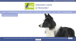 Desktop Screenshot of ecole-du-chien.fr